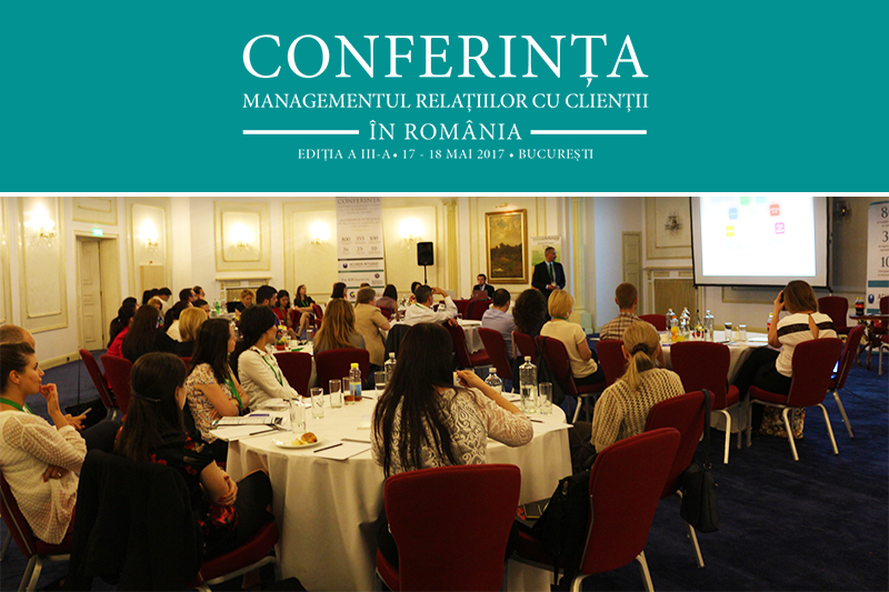 Crestem împreuna nivelul de performanta al managementului relatiilor cu clientii în România CMRCRO 2017 image