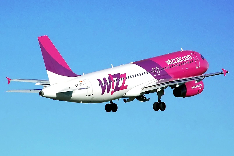 Wizz Air introduce noi rute din Sibiu spre cinci țări europene.Biletele, la prețuri de la 179 de lei Whizzair