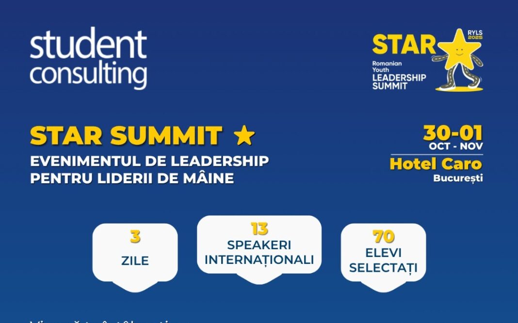 Chris Barton, fondatorul Shazam, vine în România pentru Romanian Youth Leadership Summit, cel mai amplu eveniment de leadership pentru adolescenți Star Summit