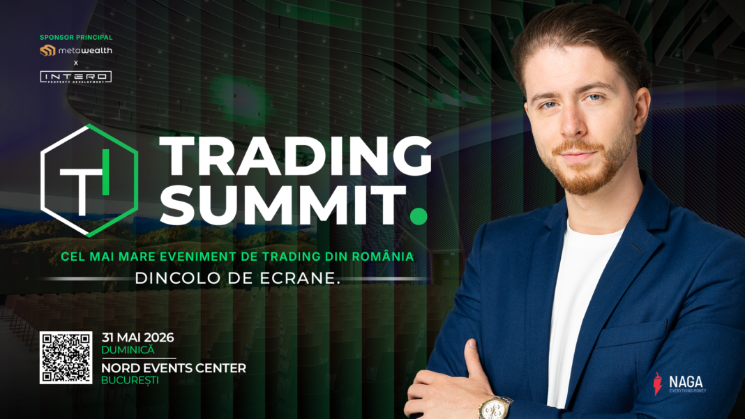Interesul pentru investiții și piețe financiare crește în România. Trading Summit 2026 aduce la București sute de traderi și investitori, în cea mai amplă ediție de până acum Interesul pentru investiții și piețe financiare crește în România. Trading Summit 2026 aduce la București sute de traderi și investitori, în cea mai amplă ediție de până acum